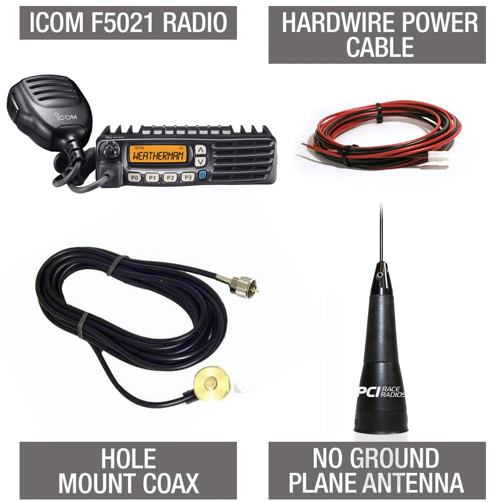 PCI Radios Icom Mobile F5021