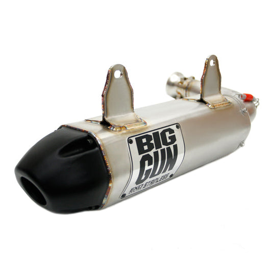 Big Gun Exhaust EXO Stainless Slip On - Can Am Commander 1000 / MAX / DPS / XT (11-20)