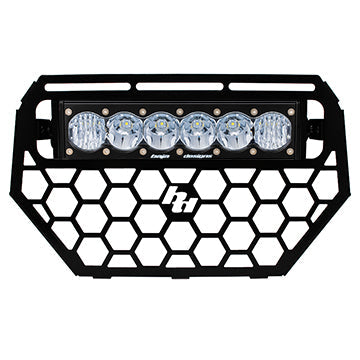 Polaris RZR Grille and OnX6 LED Light Bar Kit 14-15 Baja Designs