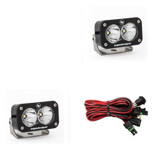 LED Light Pods Work/Scene Pattern Pair S2 Pro Series Baja Designs