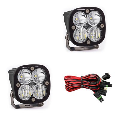 LED Light Pods Driving Combo Pattern Pair Squadron Pro Series Baja Designs