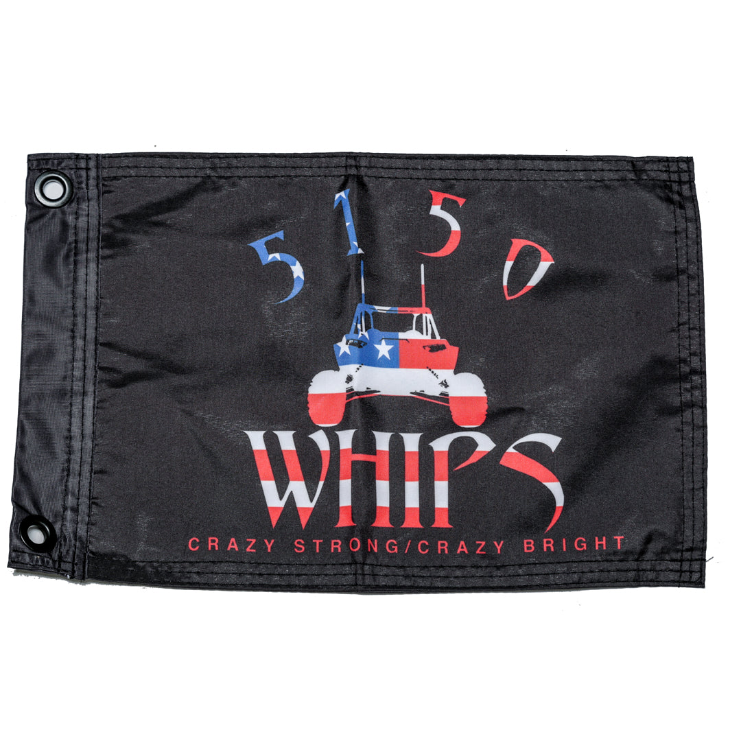 5150 Flag with American Logo Print