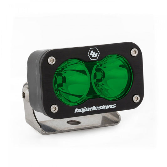 LED Work Light Green Lens Spot Pattern S2 Sport Baja Designs