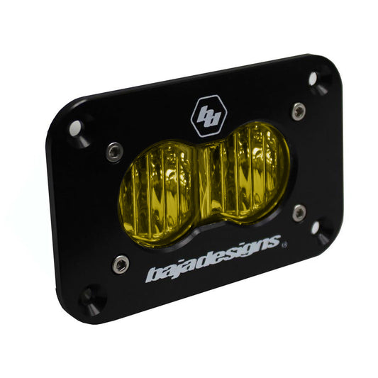 S2 Sport LED Wide Cornering Amber Flush Mount Baja Designs