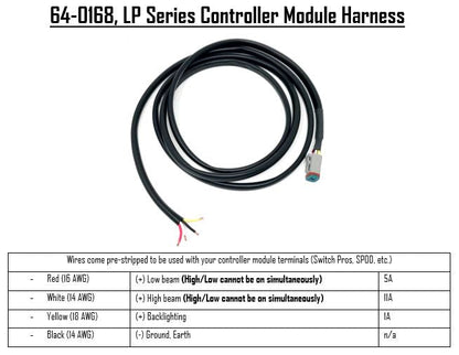 Controller Module Harness LP-Series Baja Designs