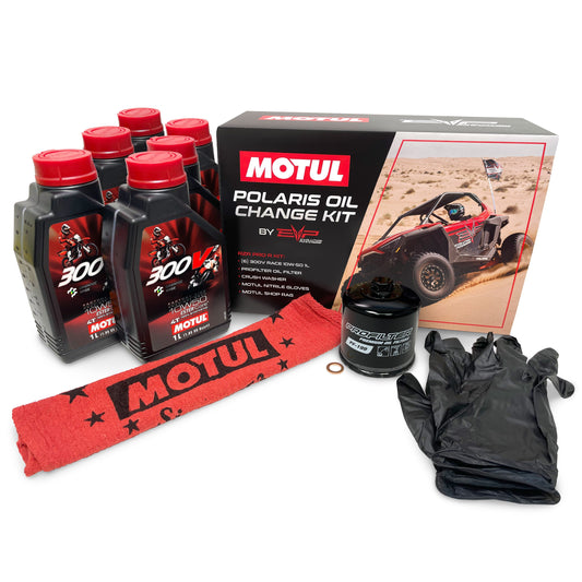 EVO Powersports Motul® Oil Change Kits, Polaris Pro R