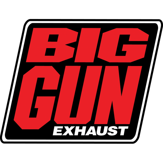 Big Gun Exhaust Gear - Big Gun Exhaust Logo Decal (10" x 10")