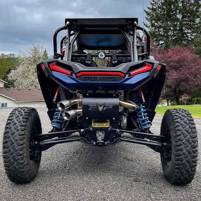 EVO Powersports Polaris RZR XP Turbo Electric Captain's Choice Exhaust