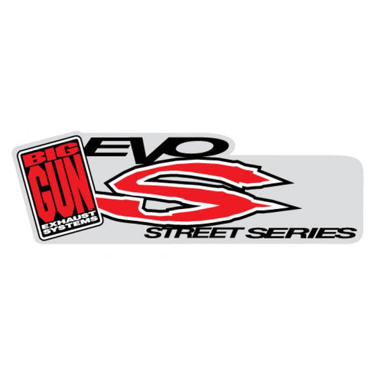 Big Gun Exhaust Sticker - EVO S Muffler Decal