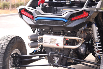 Big Gun Exhaust Explorer Series Polaris Dual Slip On RZR XP Turbo / Turbo S (17-22)