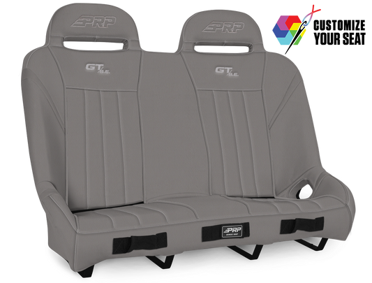 PRP Seats Custom - GT/S.E. Rear Suspension Bench for Polaris RZR 800, 900, S4 900, XP4 1000, XP4 Turbo, XP4 Turbo S