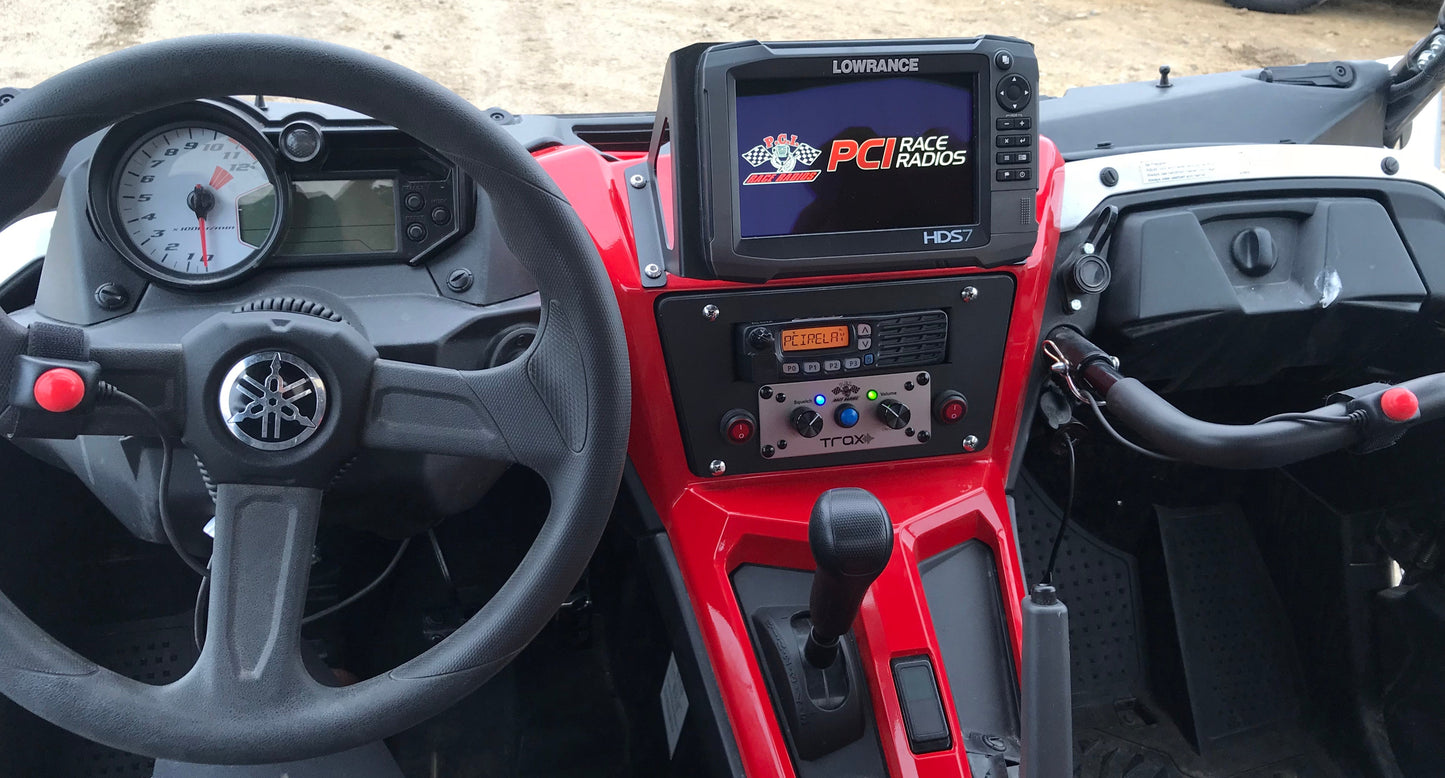 PCI Radios Yamaha YXZ 7" GPS Bracket