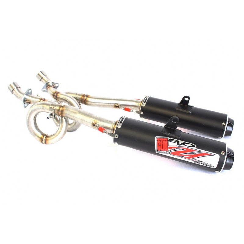 Big Gun Exhaust EVO U Dual Full System - Yamaha Rhino 700 EFI (08-14)