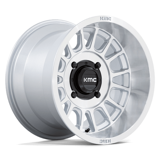 KMC Impact UTV 4x156 Silver With Machined Face - KS138