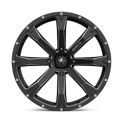 MSA Offroad M42 Bounty Wheel 4x156 Satin Black Milled