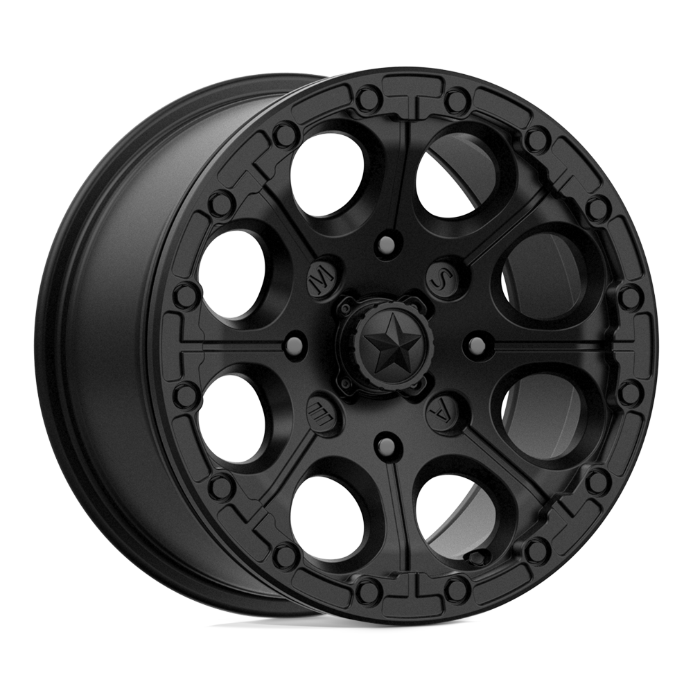 MSA Offroad M44 Cannon Beadlock Wheel 4x110 Satin Black