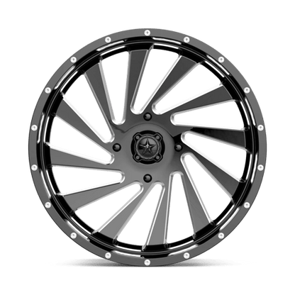 MSA Offroad M46 Blade Wheel 4x156 Gloss Black Milled