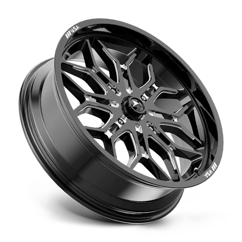 MSA Offroad M47 Sniper Wheel 4x110 Gloss Black Milled