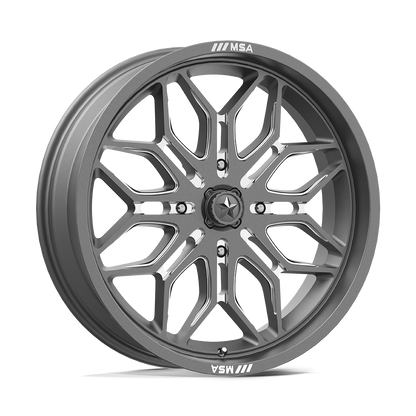 MSA Offroad M47 Sniper Wheel 4x137 Gunmetal Milled