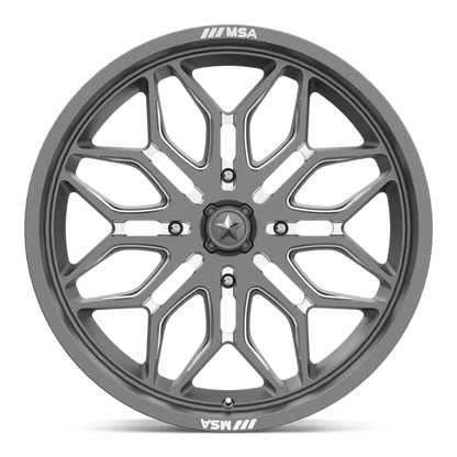 MSA Offroad M47 Sniper Wheel 4x137 Gunmetal Milled