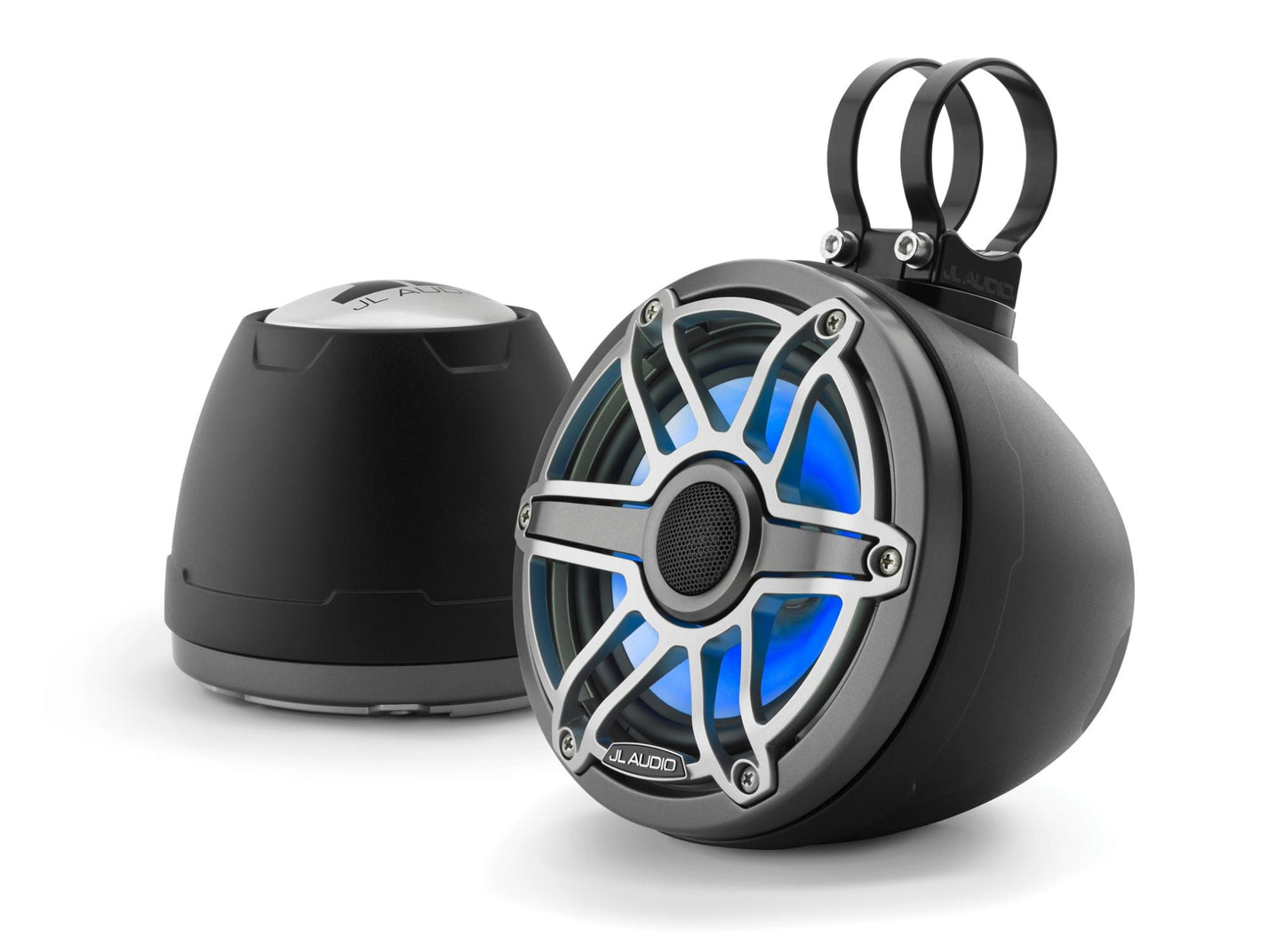 JL Audio M6 6.5-inch Marine LED Roll Cage Speakers Pair