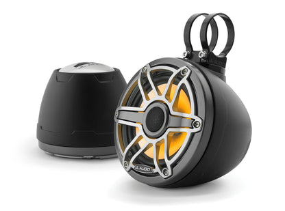 JL Audio M6 6.5-inch Marine LED Roll Cage Speakers Pair