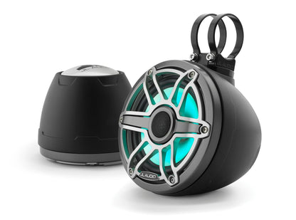 JL Audio M6 6.5-inch Marine LED Roll Cage Speakers Pair