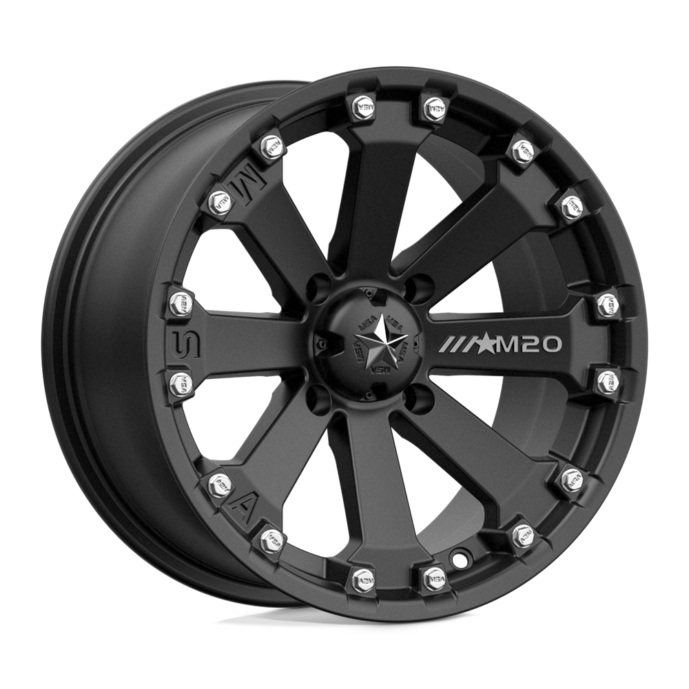 MSA Offroad M20 Kore Wheel 4x156 Satin Black