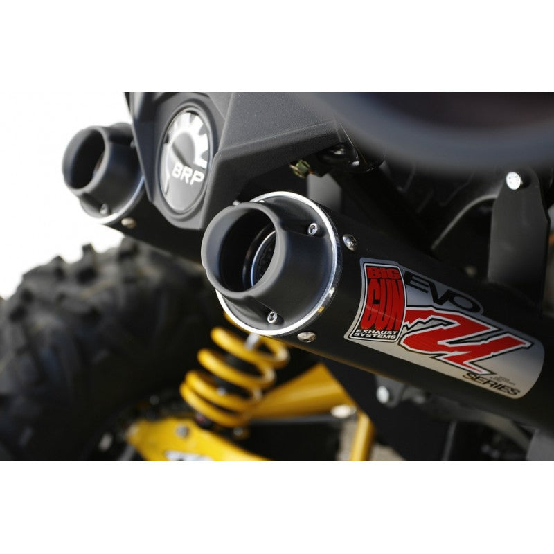 Big Gun Exhaust EVO U Dual Slip On - Can Am Maverick 1000 / XMR / MAX (13-18)