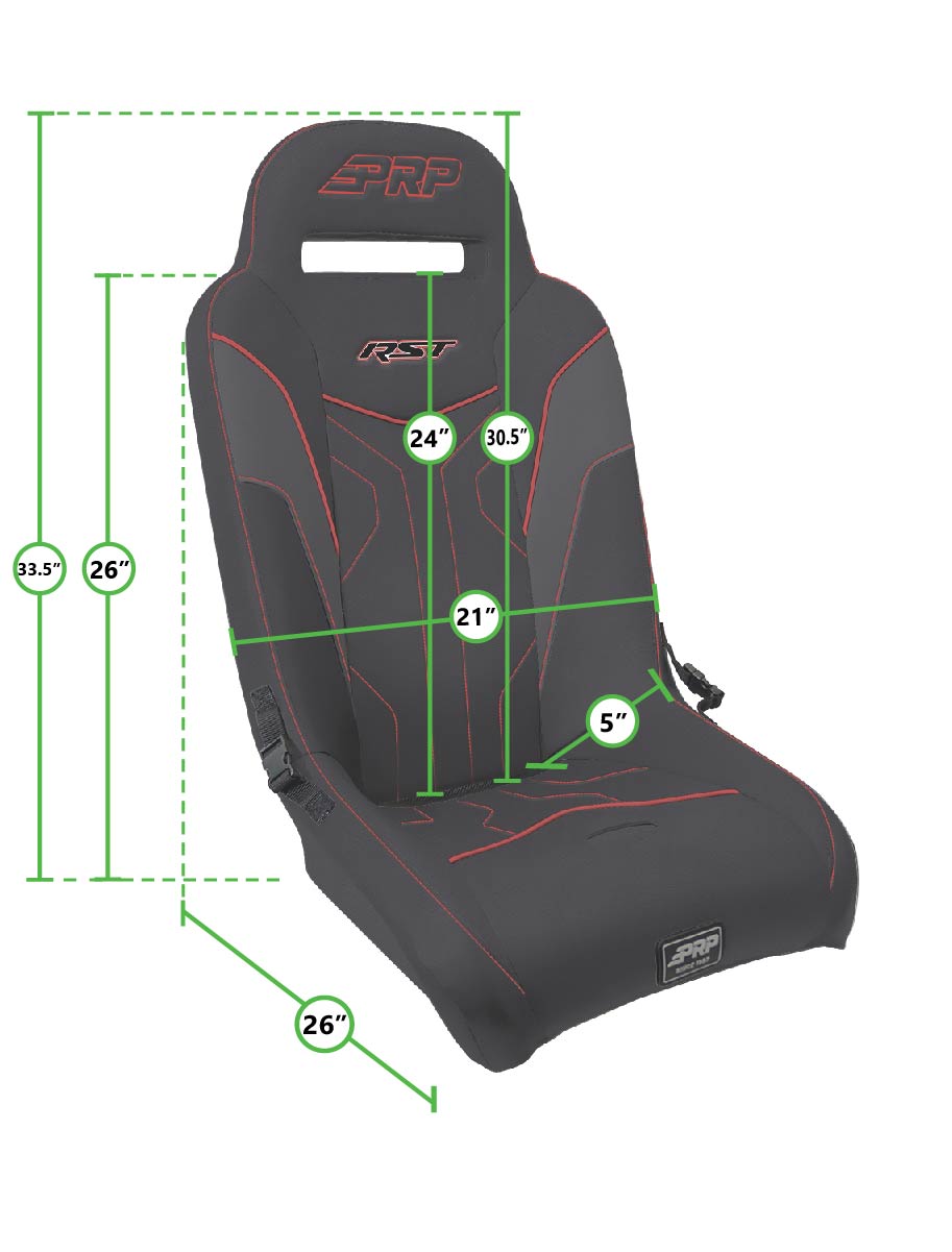 PRP Seats CUSTOM - RST Suspension Seats – Honda (Pair)