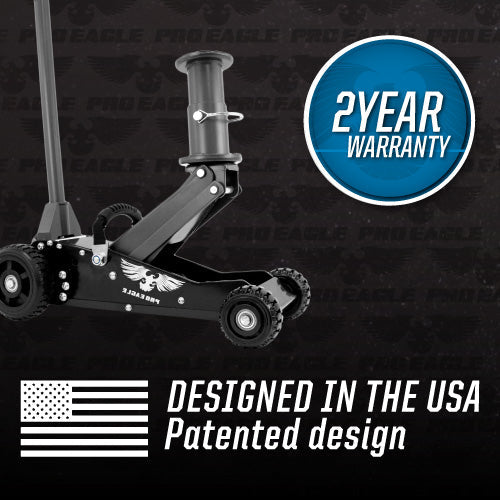 Pro Eagle 1.5 Ton Big Wheel Off-Road Jack - “Talon”