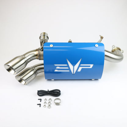 EVO Powersports Polaris RZR XP Turbo Captain's Choice Exhaust