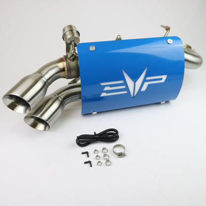 EVO Powersports Polaris RZR XP Turbo Captain's Choice Exhaust