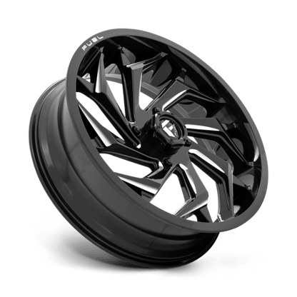 Fuel UTV Reaction Wheel 4x137 Gloss Black Milled - D753