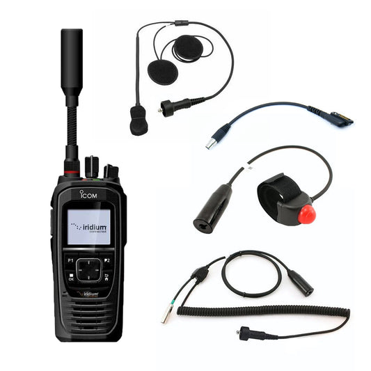 PCI Radios Icom SAT100 Moto Package