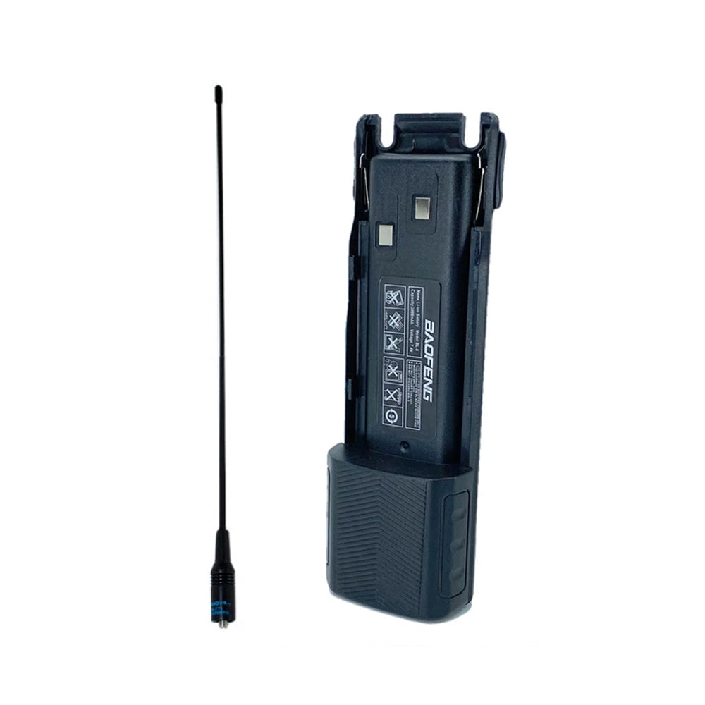 PCI Radios Baofeng UV-82 Long Antenna & Extended Battery