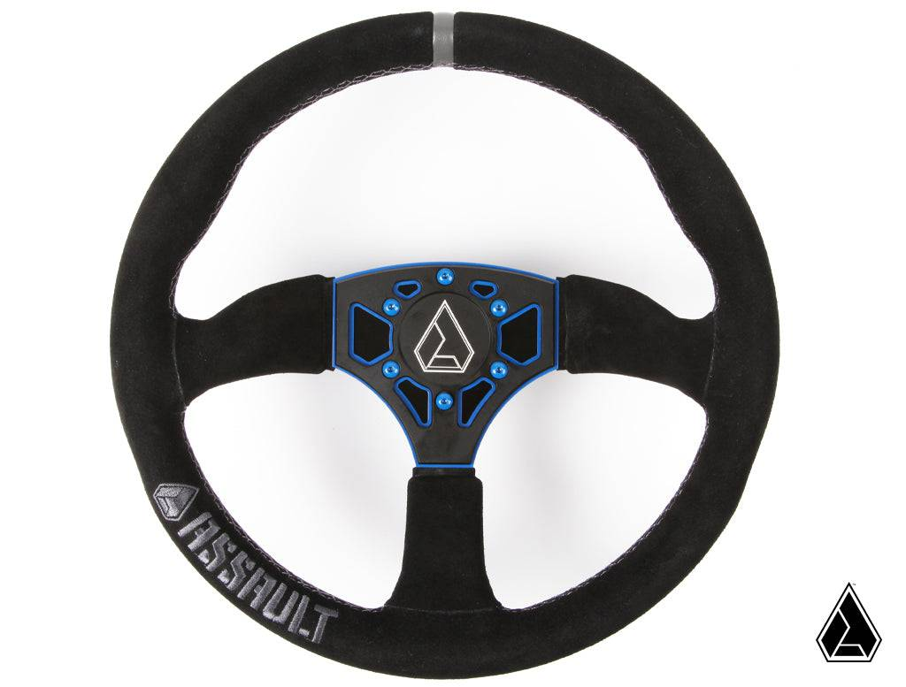 Assault 350R Suede Utv Steering Wheel