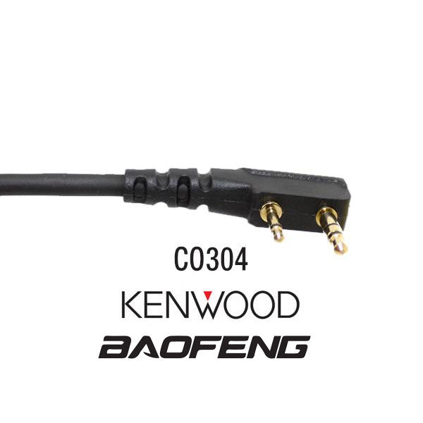 PCI Radios Coil Cord Headset Adapter