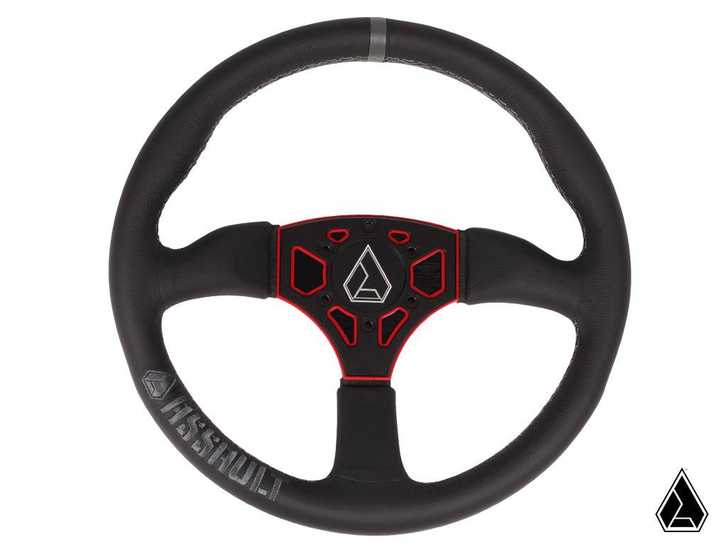 Assault 350r Leather Utv Steering Wheel