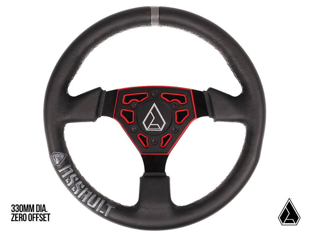 Universal Navigator Leather Utv Steering Wheel