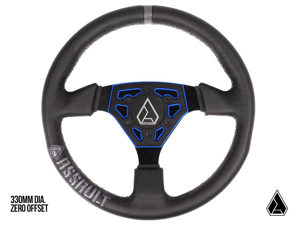 Universal Navigator Leather Utv Steering Wheel