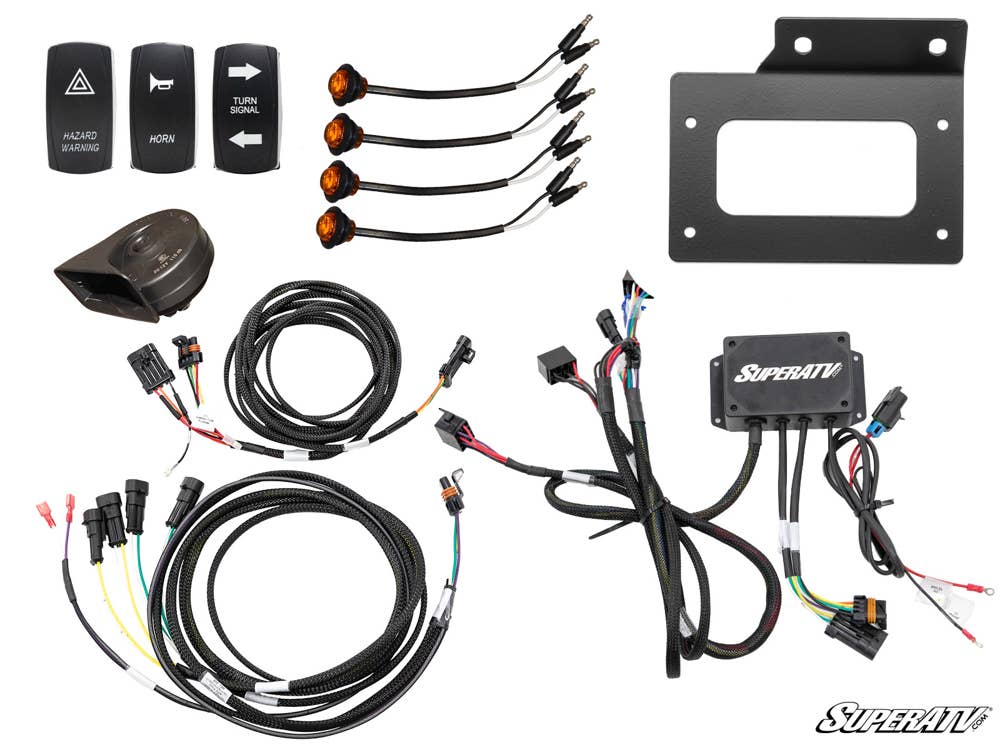 Super ATV Kawasaki Teryx Krx 1000 Deluxe Plug & Play Turn Signal Kit