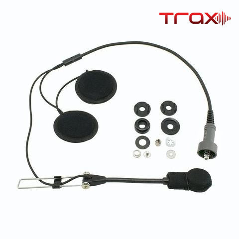 PCI Radios Trax Open Face Helmet Wiring Kit