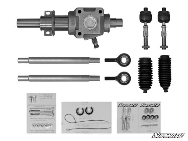 Super ATV Polaris Ranger 1000 Diesel Rackboss Heavy-duty Rack And Pinion