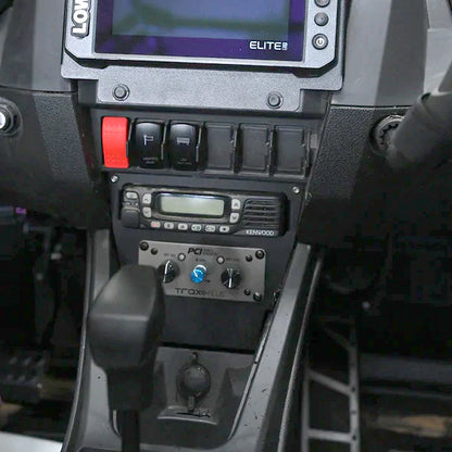 PCI Radios RZR Pro Series Vertical Radio and Intercom Bracket