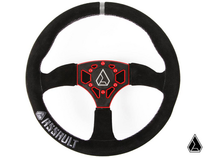 Assault 350R Suede Utv Steering Wheel