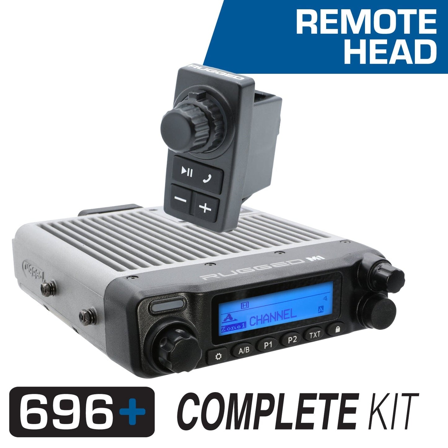 Rugged Radios 696 PLUS REMOTE HEAD Complete Communication Kit