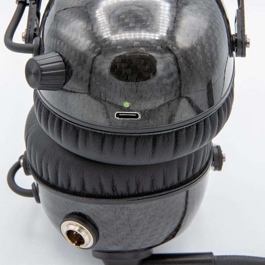 Rugged Radios AlphaBass Intercom Headset with OFFROAD 4C wired Cable