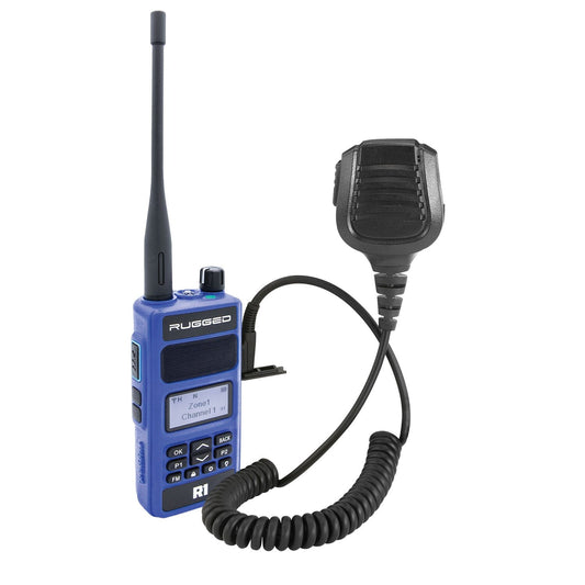 Rugged Radios Bundle - R1 Business Band Handheld with Hand Mic