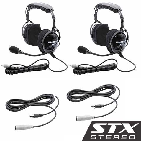 Rugged Radios Expand to 4 Place with Over The Head STX STEREO Headsets